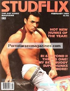 Studflix Gay Magazine February 1989 - Brian Adas ,Matt Johnson - Derek Jensen